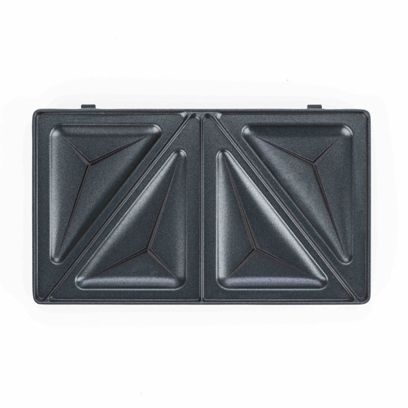 Sandwich maker CRISPY-2, 800 W, plăci ceramice detașabile, 180°, crem 3