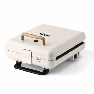 Sandwich maker CRISPY-4, 1600 W, plăci ceramice detașabile, 180°, crem