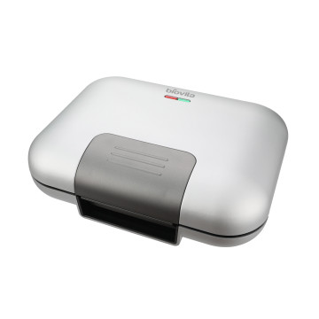 Sandwich Maker Biovita MILANO, 1000 W, cu plăci antiaderente ceramice de 28,5 × 15,2 cm