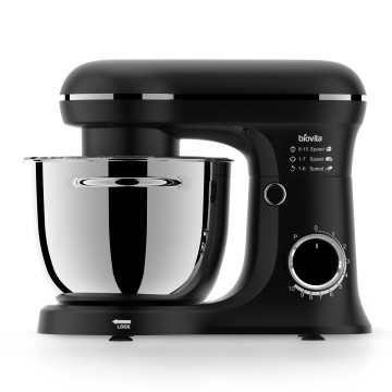 Mixer cu bol EVA, 1300 W, bol inox 4 L, 10 viteze, negru