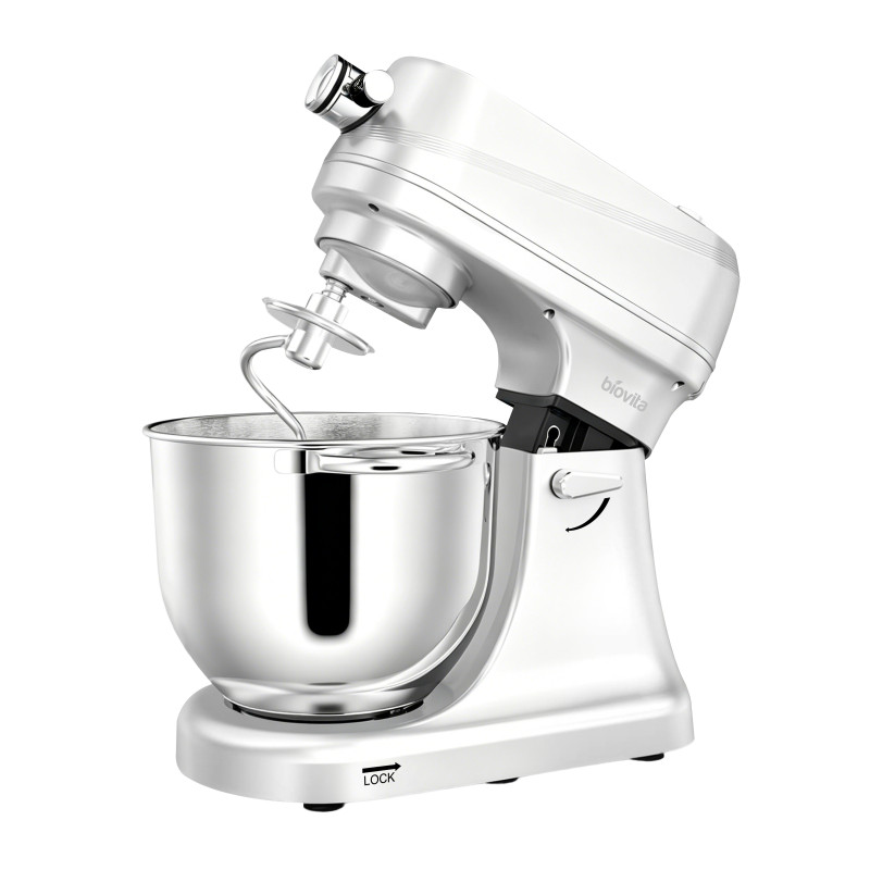 Mixer cu bol SERENA, 800 W, bol inox 5,7 L, 12 viteze, timer reglabil 4