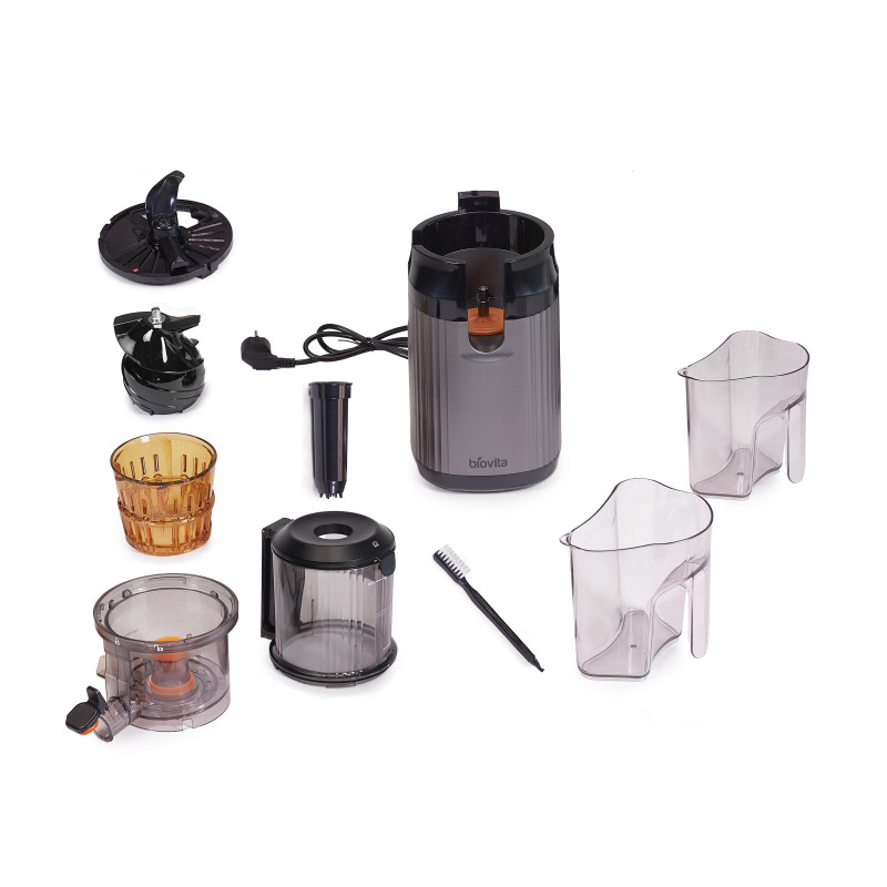 Storcător de fructe și legume, XPRESS, cu presare la rece, 180W, componente