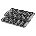 Accesoriu plăci vafe și gofre cu înveliș ceramic, pentru grătarul electric și sandwich makerul, Biovita LINEA.