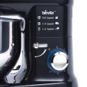Mixer cu bol de 5.5L din inox, MB-1300, 1.6 kg aluat, putere 1400W, 4 accesorii, 6 viteze + puls, Negru 14