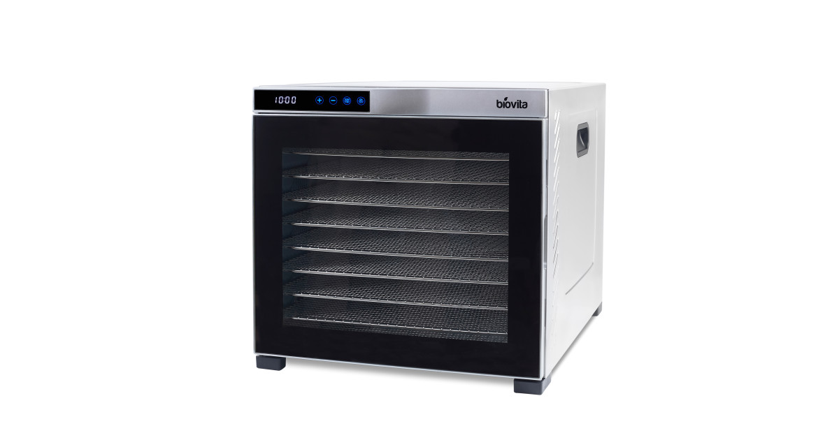 Deshidrator cu 10 tavi inox Biovita DELUXE-10