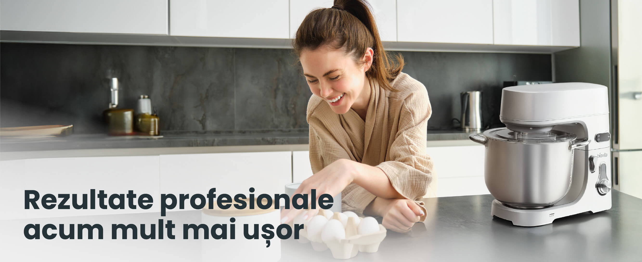 Mixer profesional cu bol TITAN, 11L, 2000W, motor silențios cu inducție, accesorii inox - 7